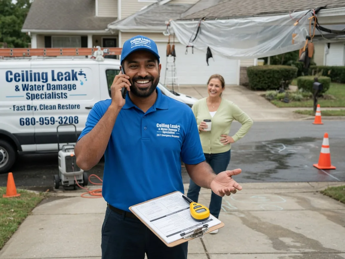 Ceiling Leak Cleanup Emerado, ND FAQs